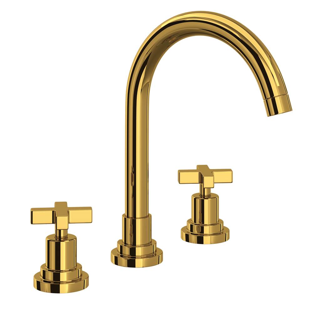 Rohl Lombardia® Widespread Lavatory Faucet With C-Spout