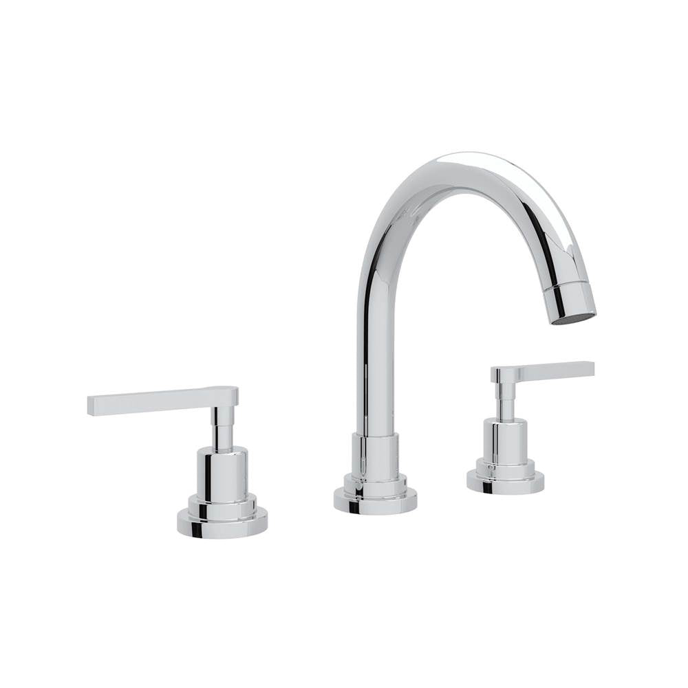 Rohl Lombardia® Widespread Lavatory Faucet With C-Spout