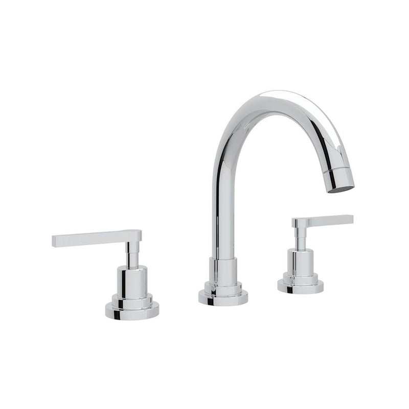 Rohl Lombardia® Widespread Lavatory Faucet With C-Spout