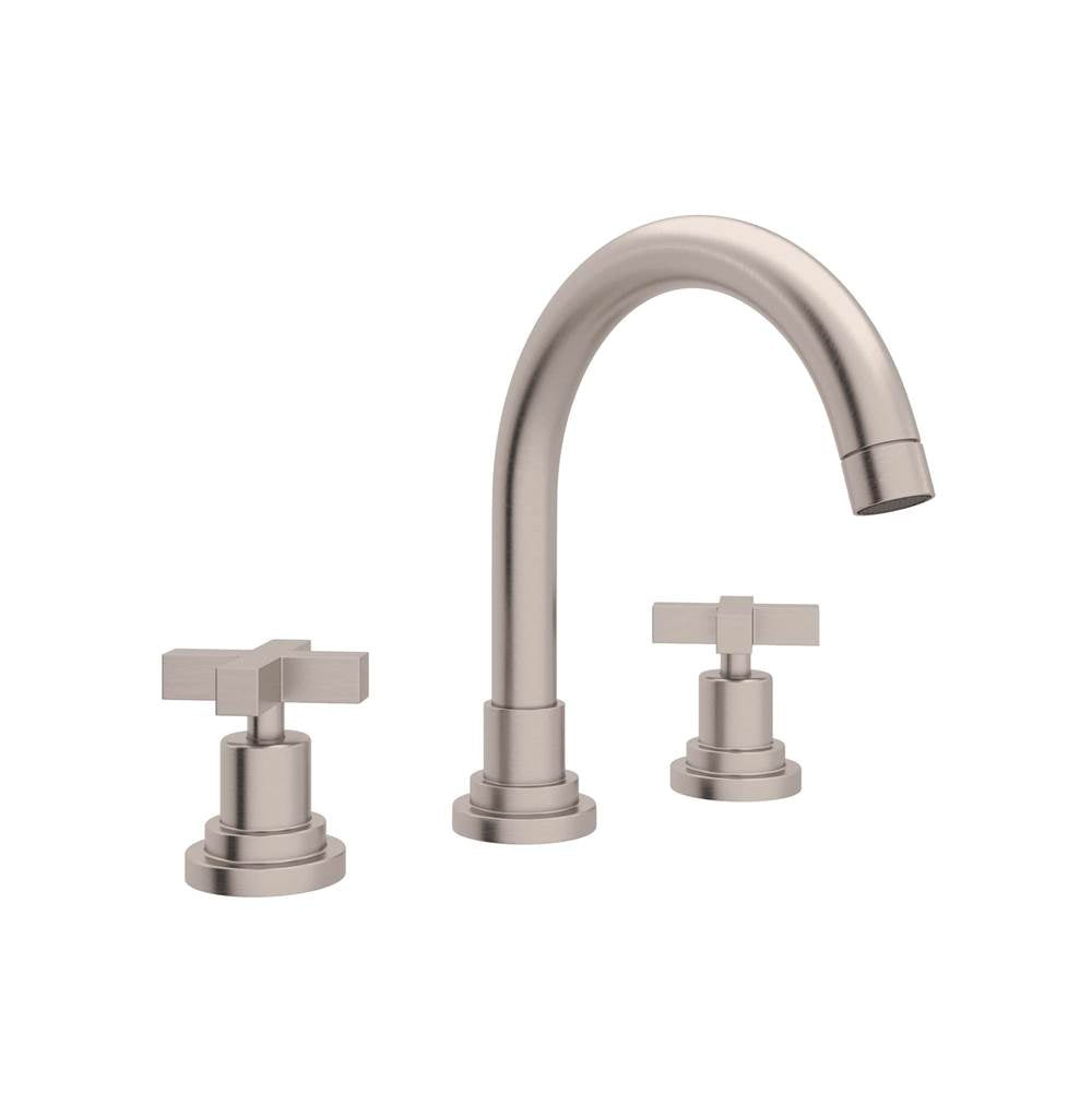 Rohl Lombardia® Widespread Lavatory Faucet With C-Spout