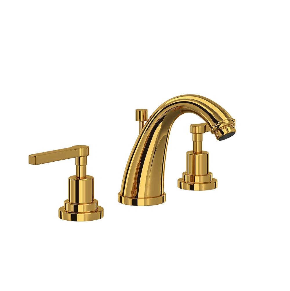 Rohl Lombardia® Widespread Lavatory Faucet With C-Spout
