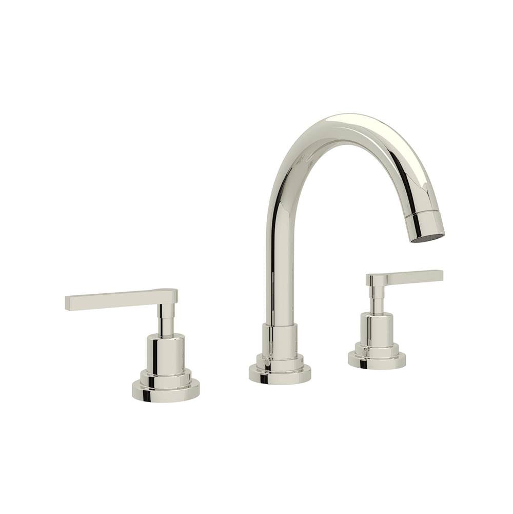 Rohl Lombardia® Widespread Lavatory Faucet With C-Spout