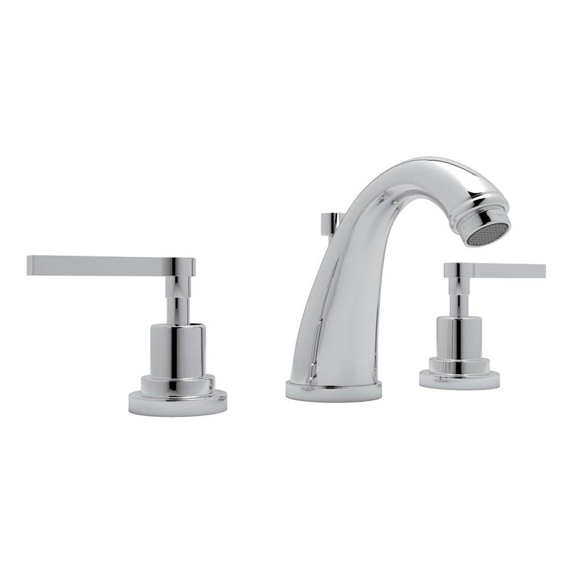 Rohl Lombardia® Widespread Lavatory Faucet With C-Spout