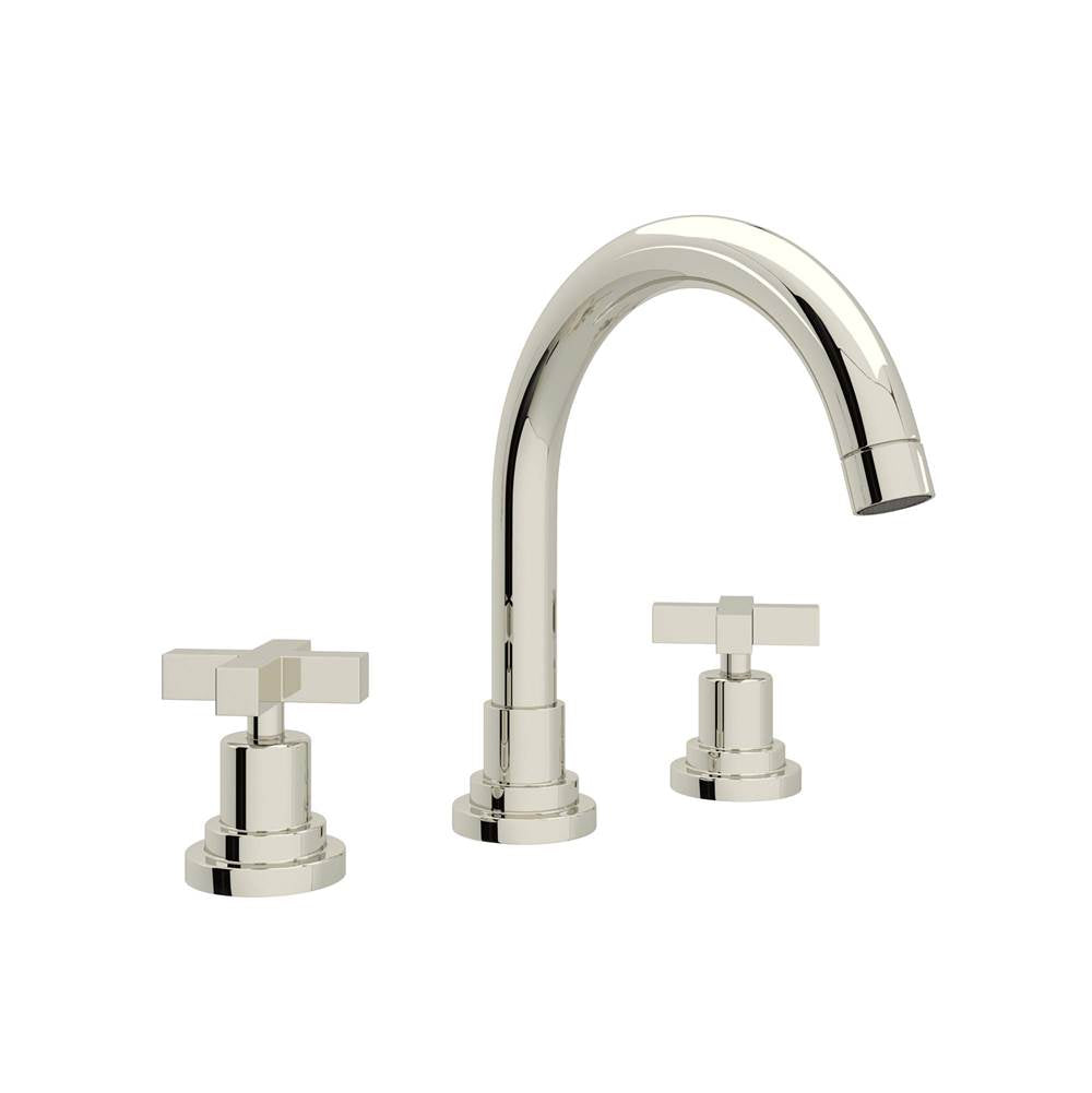 Rohl Lombardia® Widespread Lavatory Faucet With C-Spout