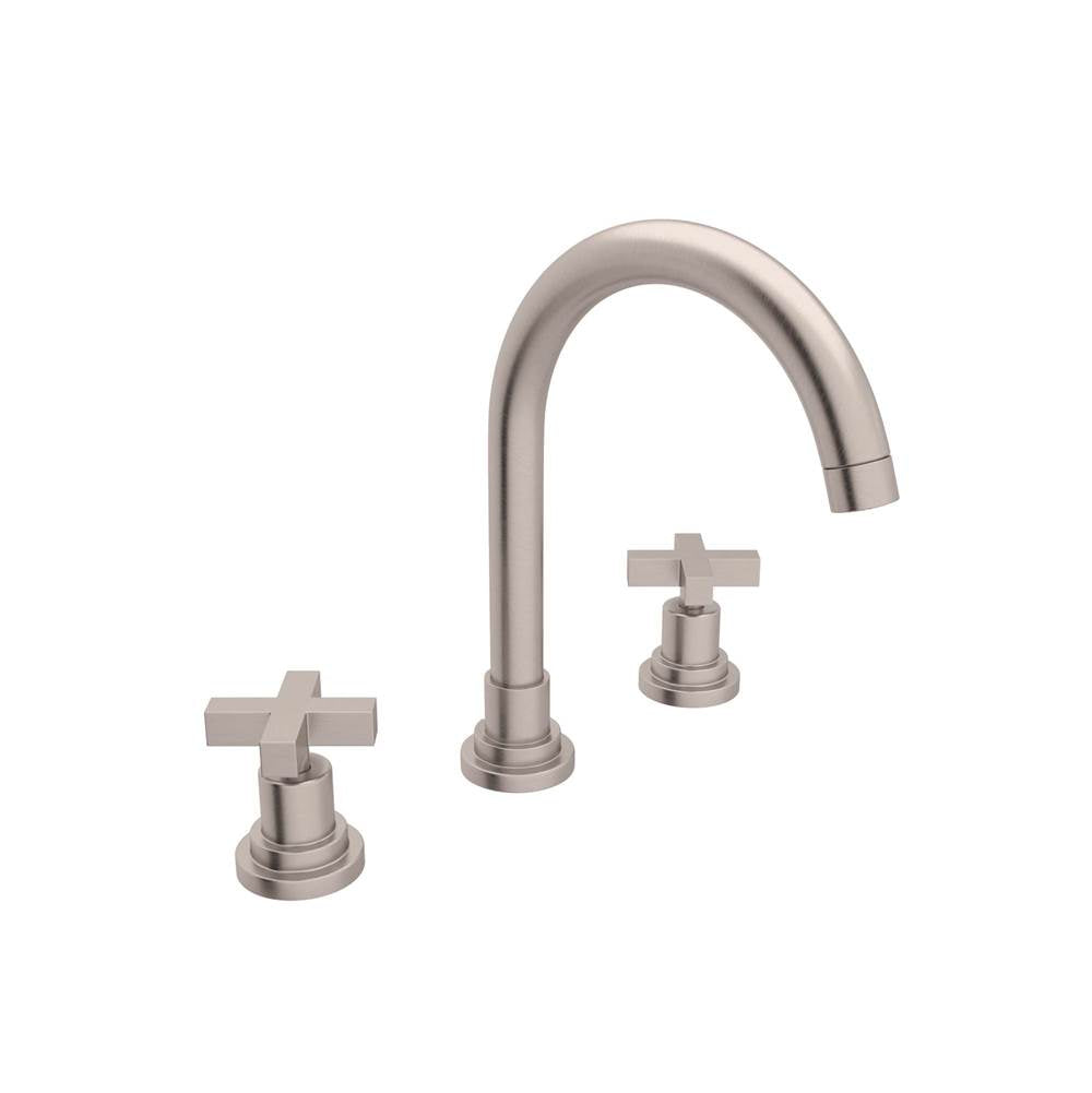 Rohl Lombardia® Widespread Lavatory Faucet With C-Spout