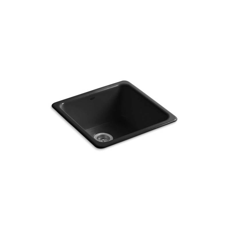 Kohler Iron/Tones® 20-7/8'' x 20-7/8'' x 10'' Top-mount/undermount single-bowl kitchen sink