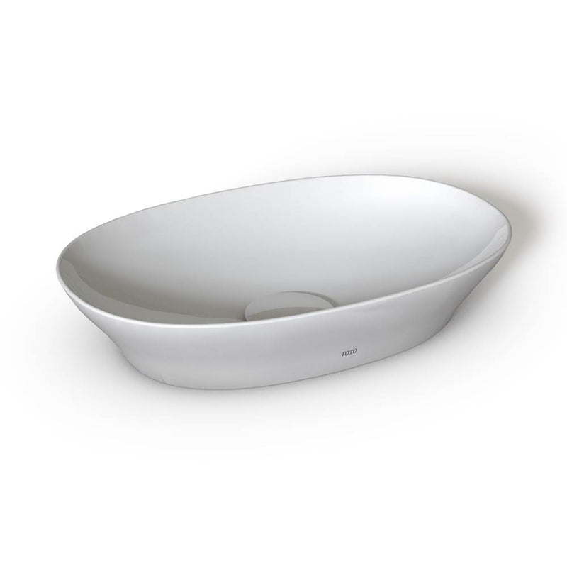 TOTO Toto® Kiwami® Oval 16 Inch Vessel Bathroom Sink With Cefiontect®