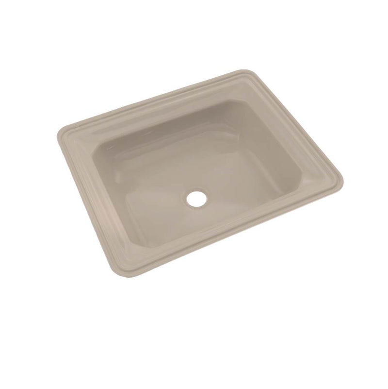 TOTO Toto® Guinevere® Rectangular Undermount Bathroom Sink With Cefiontect