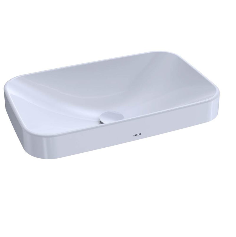 TOTO Toto® Arvina™ Rectangular 23'' Vessel Bathroom Sink With Cefiontect