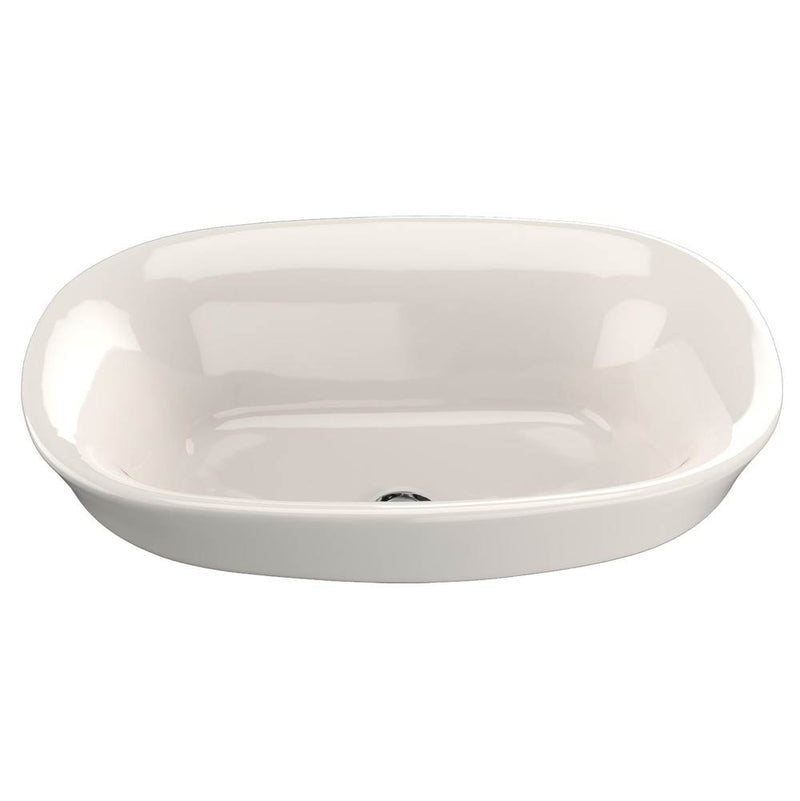 TOTO Toto® Maris™ Oval Semi-Recessed Vessel Bathroom Sink With Cefiontect