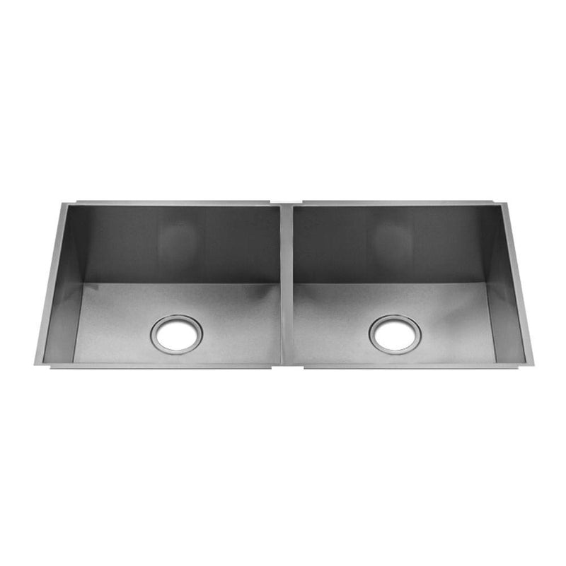 Home Refinements by Julien Urbanedge Sink Undermount, Double L18X16X8 R18X16X8