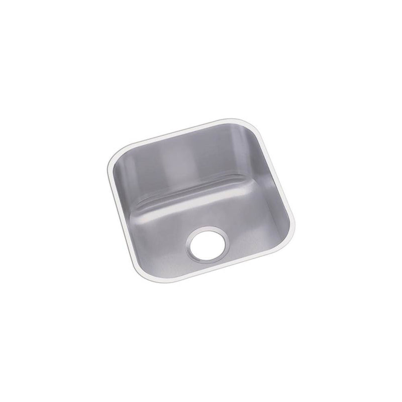 Elkay Dayton Stainless Steel 16-1/2'' x 18-1/4'' x 8'', Single Bowl Undermount Bar Sink