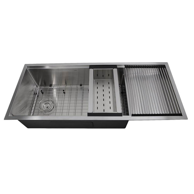 Nantucket Sinks Small Radius Undermount Prep Station Sink