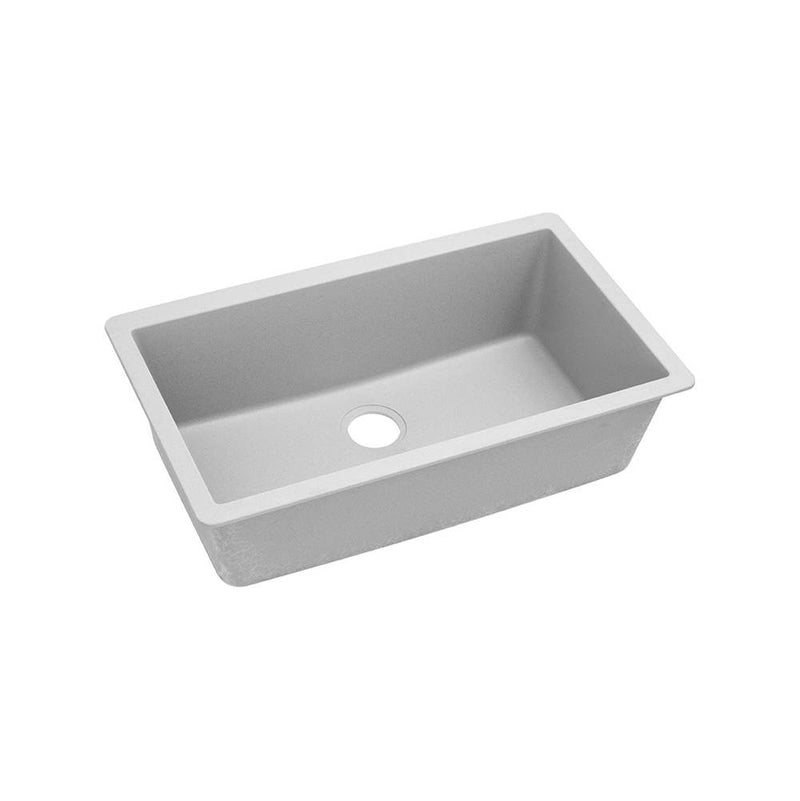 Elkay Quartz Classic 33'' x 18-7/16'' x 9-7/16'', Single Bowl Undermount Sink