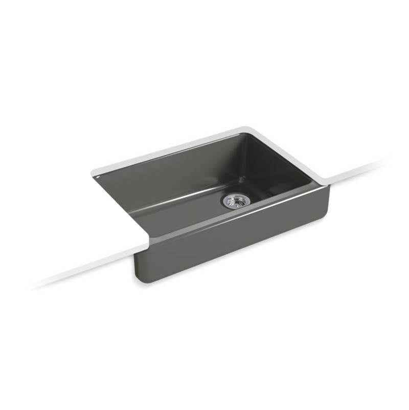 Kohler Whitehaven® 32-1/2'' x 21-9/16'' x 9-5/8'' Undermount single-bowl farmhouse sink