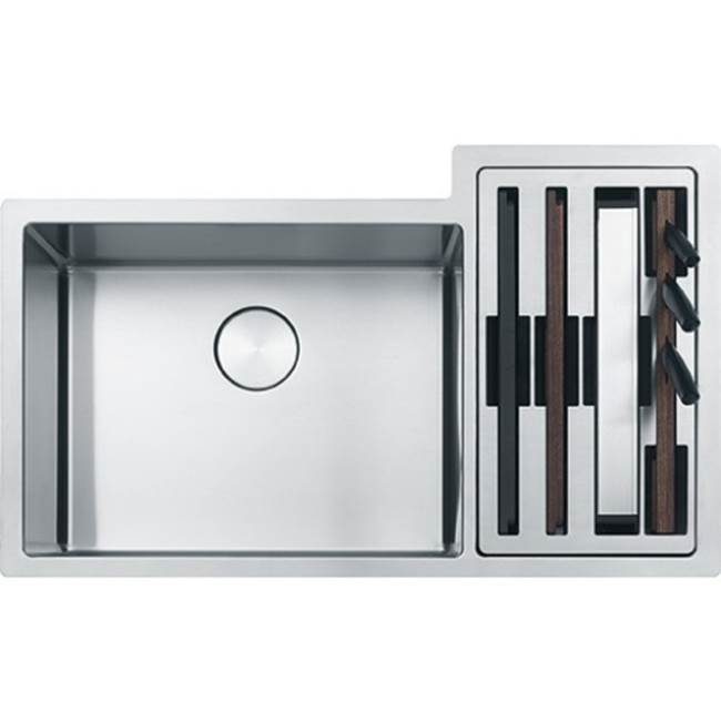 Franke Culinary Work Center Undermount 19G Ss Dbl 39 Cab