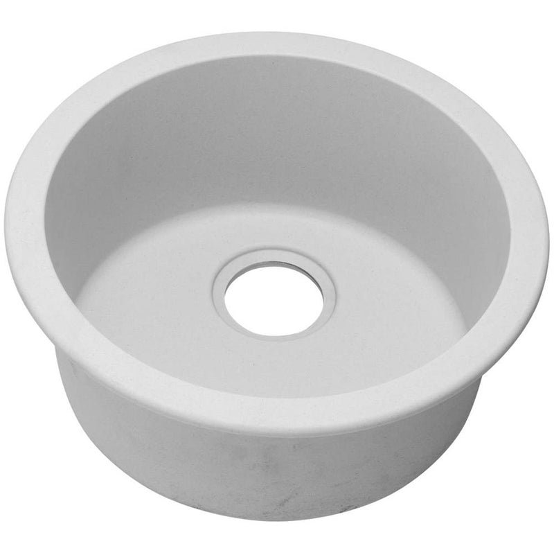 Elkay Quartz Classic 18-1/8'' x 18-1/8'' x 7-1/2'', Single Bowl Dual Mount Bar Sink
