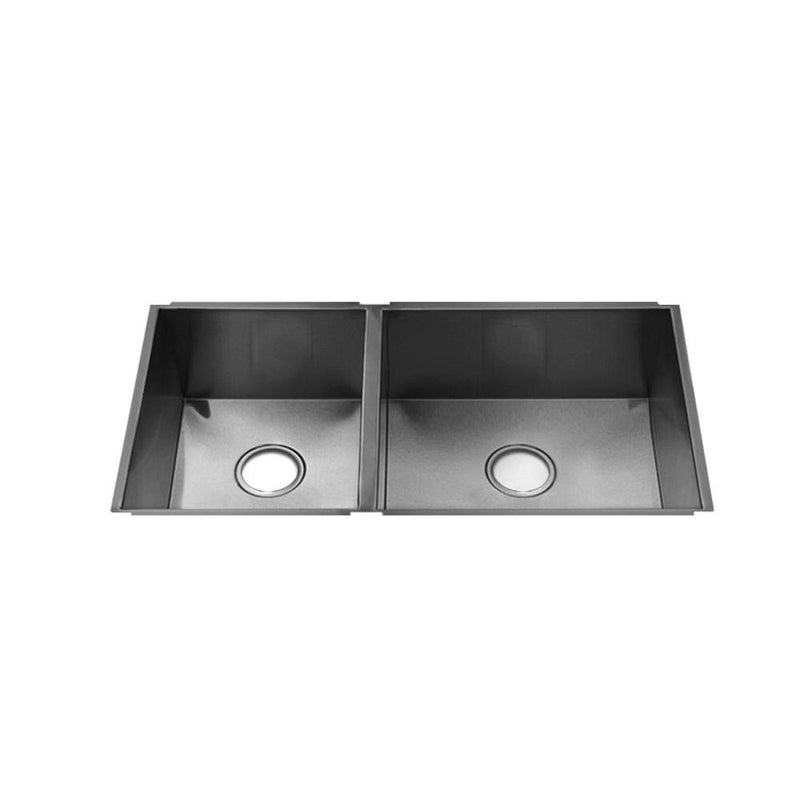 Home Refinements by Julien Urbanedge Sink Undermount, Double L12X16X8 R18X16X8