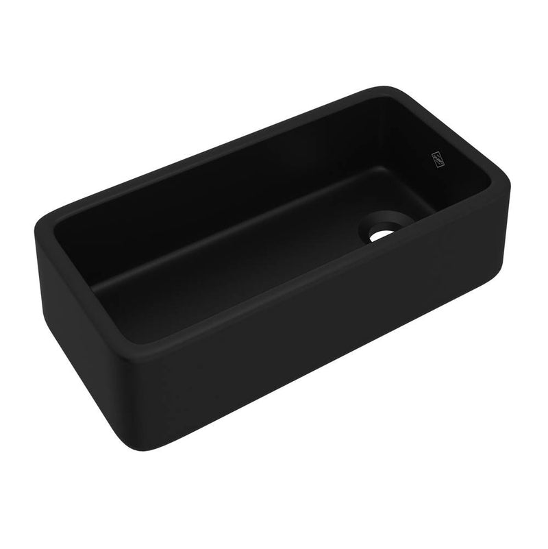 Rohl Lancaster™ 36'' Single Bowl Farmhouse Apron Front Fireclay Kitchen Sink