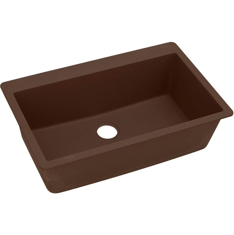 Elkay Quartz Classic 33'' x 20-7/8'' x 9-7/16'', Single Bowl Drop-in Sink