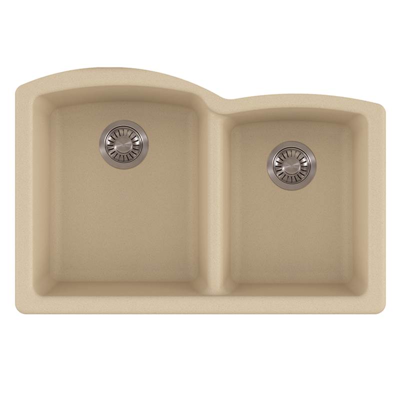 Franke Ellipse Undermount Granite Champagne Dbl 36C