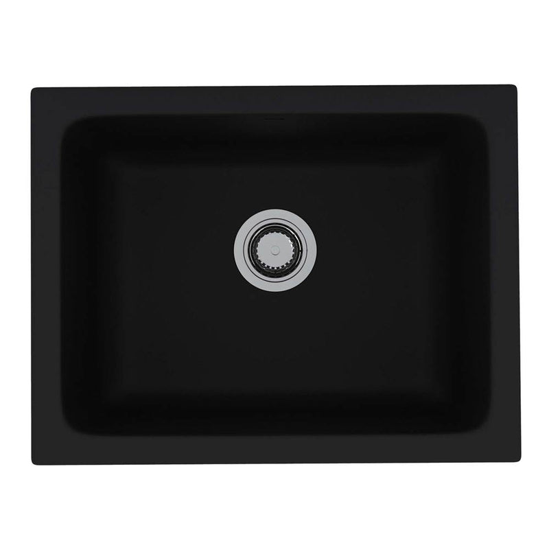 Rohl Allia™ 24'' Fireclay Single Bowl Undermount Kitchen Or Laundry Sink
