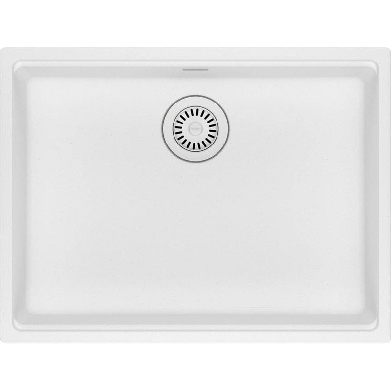 Franke Maris Undermount Granite Polar Wht Single 27Cab