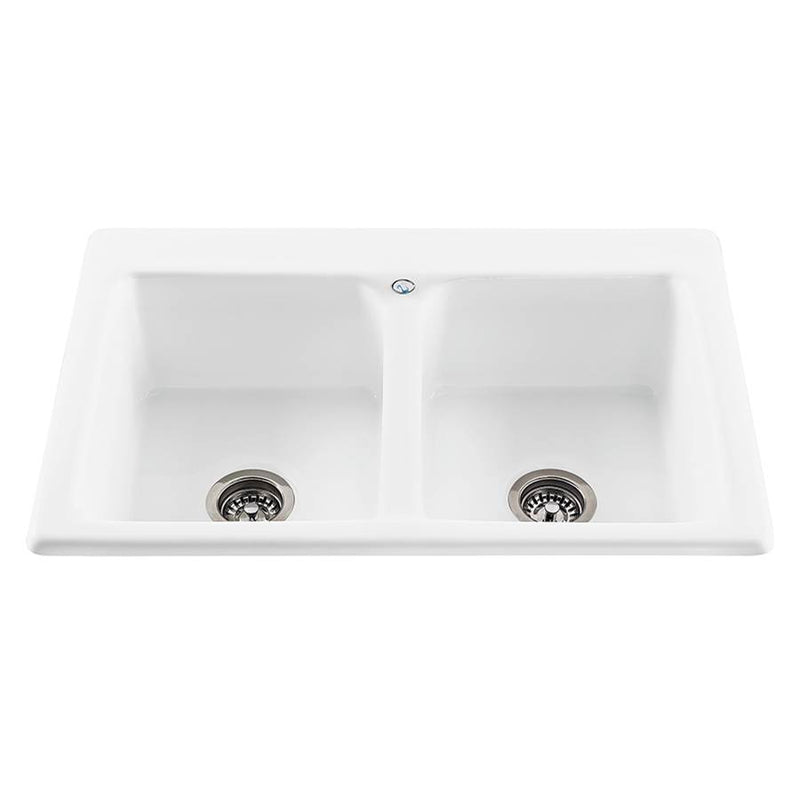 MTI Basics BASICS DOUBLE BOWL SINK 33X22
