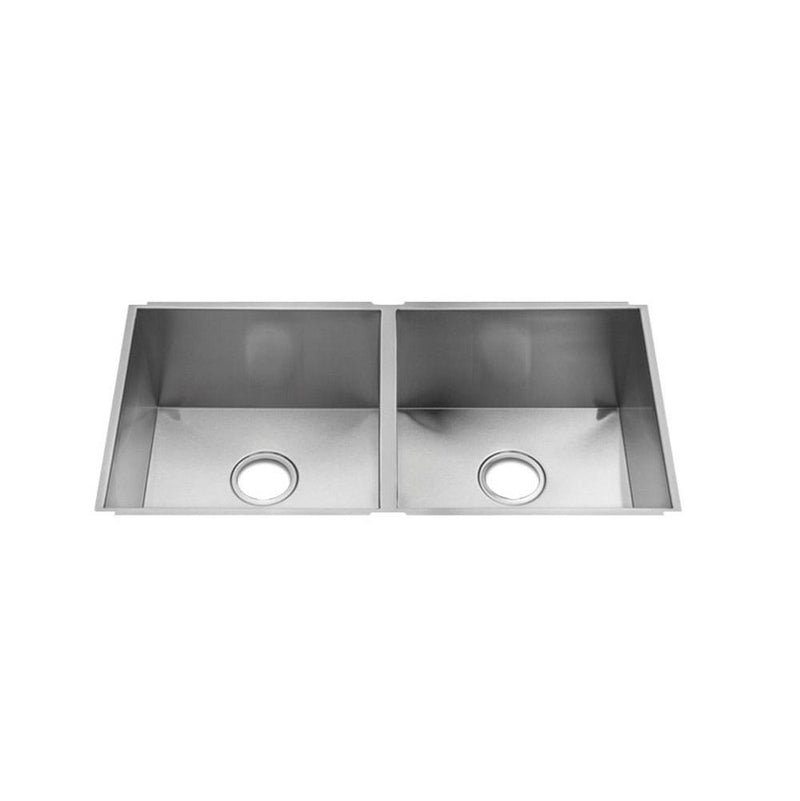 Home Refinements by Julien Urbanedge Sink Undermount, Double L15X16X8 R15X16X8