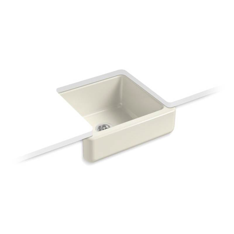 Kohler Whitehaven® 23-1/2'' x 21-9/16'' x 9-5/8'' Undermount single-bowl farmhouse sink
