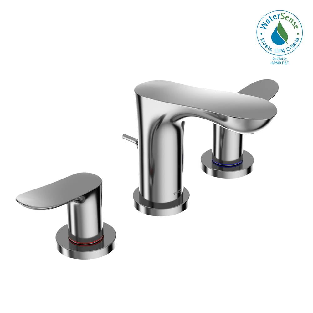 Toto® Go Series 1.2 Gpm Two Handle Widespread Bathroom Sink Faucet With Drain Assembly