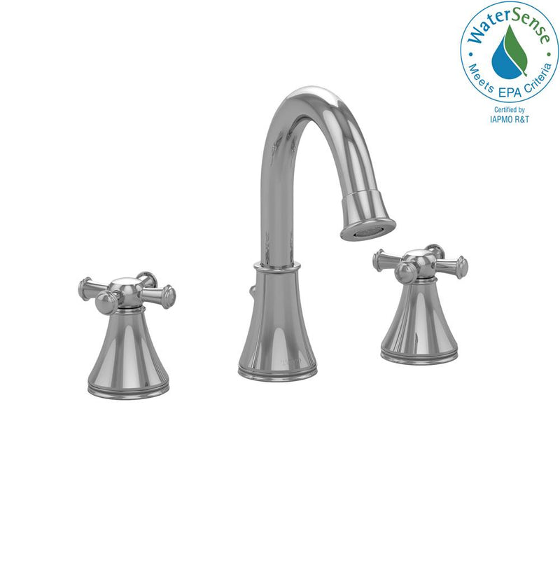 Toto® Vivian Alta® Two Cross Handle Widespread 1.5 Gpm Bathroom Sink Faucet