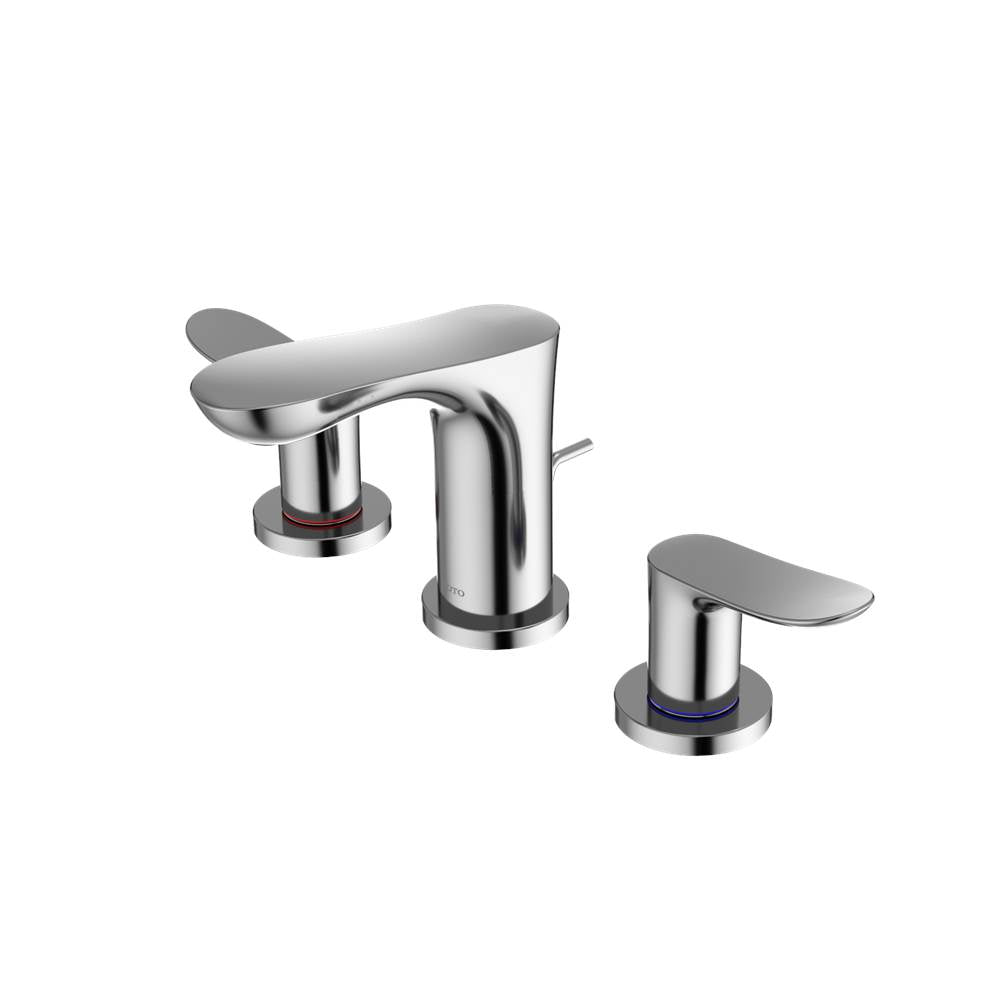 Toto® Go Series 1.2 Gpm Two Handle Widespread Bathroom Sink Faucet With Drain Assembly