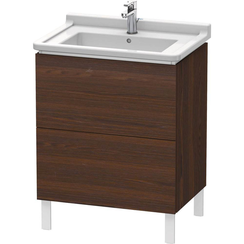 Duravit L-Cube Two Drawer Floorstanding Vanity Unit