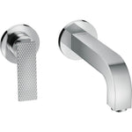 Axor Citterio Wall-Mounted Single-Handle Faucet Trim- Rhombic Cut, 1.2 GPM