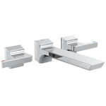 Delta Faucet Pivotal™ Two Handle Wall Mount Bathroom Faucet Trim