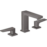Hansgrohe Metropol Widespread Faucet 110 with Lever Handles and Pop-Up Drain, 1.2 GPM