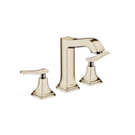 Hansgrohe Metropol Classic Widespread Faucet 160 with Lever Handles and Pop-Up Drain, 1.2 GPM