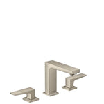 Hansgrohe Metropol Widespread Faucet 110 with Lever Handles and Pop-Up Drain, 1.2 GPM