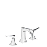 Hansgrohe Metris Widespread Faucet 100 With Pop-Up Drain, 1.2 Gpm