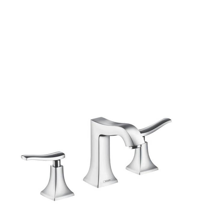 Hansgrohe Metris Widespread Faucet 100 With Pop-Up Drain, 1.2 Gpm