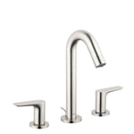 Hansgrohe Logis Widespread Faucet 150 with Pop-Up Drain, 1.2 GPM