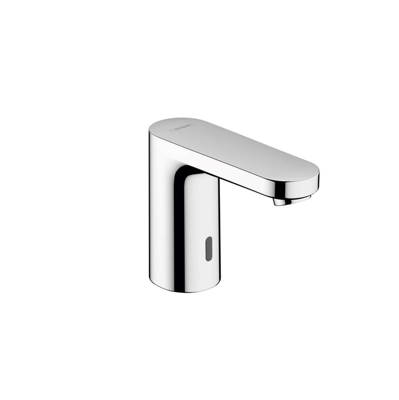 Hansgrohe Vernis E Electronic Faucet with Preset Temperature Control, 0.5 GPM Battery-Powered