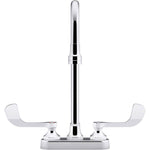 Kohler Triton® Bowe® 0.5 gpm centerset bathroom sink faucet with laminar flow, gooseneck spout and wristblade handles, drain not included