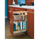 Rev-A-Shelf Wood Vanity Cabinet Pull Out Grooming Organizer w/Soft Close