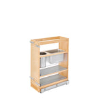 Rev-A-Shelf Wood Vanity Cabinet Pull Out Grooming Organizer w/Soft Close