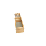 Rev-A-Shelf Wood Vanity Cabinet Replacement Half Tier Drawer System (No Slides)