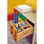 Rev-A-Shelf Wood Vanity Cabinet Replacement Half Tier Drawer System w/Soft Close