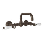 Rohl Acqui® Wall Mount Bridge Lavatory Faucet With U-Spout