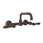 Rohl Acqui® Wall Mount Bridge Lavatory Faucet With U-Spout
